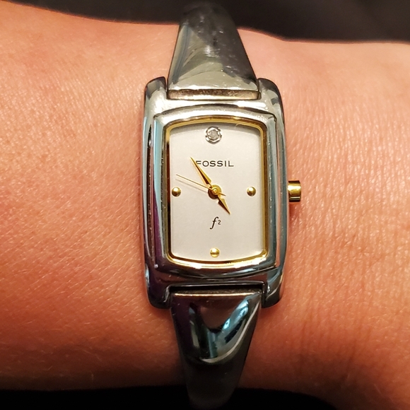 Fossil F2 9401 Stainless Steel Diamond watch - Picture 2 of 6